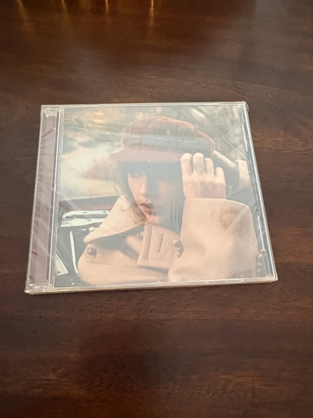 Taylor Swift-RED-Vintage Photo-Style CD Original Cover Art-Sealed in plastic NEW